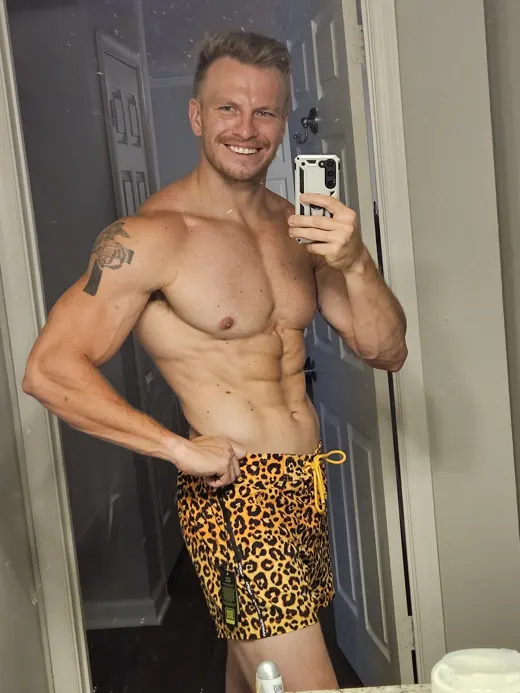 Customer photo from Christopher W. review of Leopard Print Gold - 3"