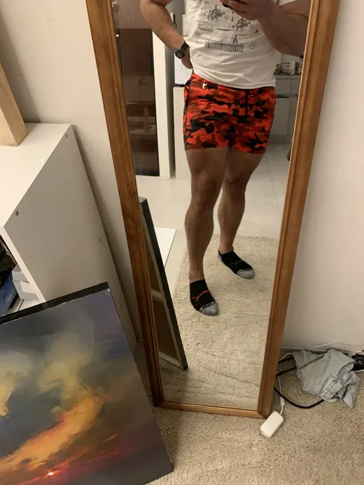 Customer photo from Thomas O. review of Red Camo - 3"
