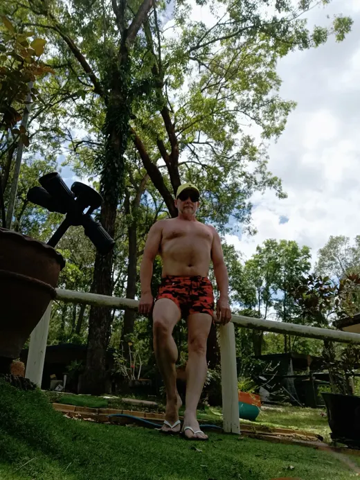 Customer photo from Brian L. review of Red Camo - 3"