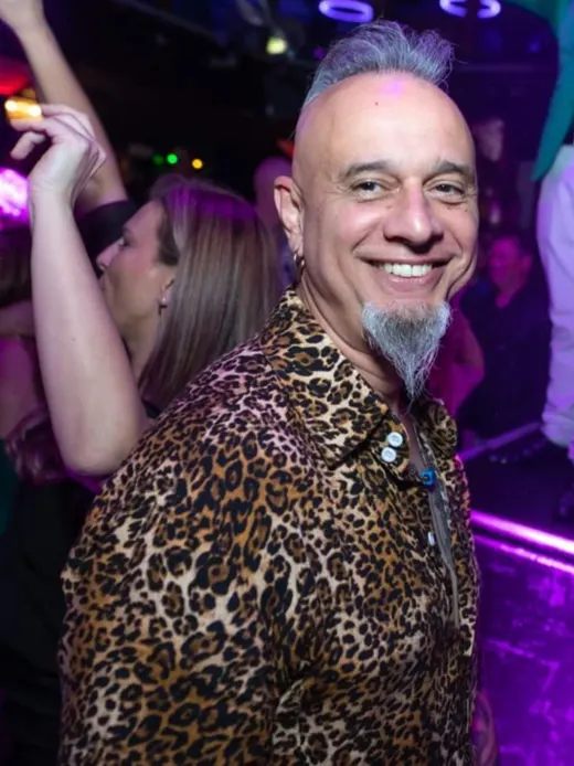 Customer photo from Jim T. review of Lux Leopard Shirt