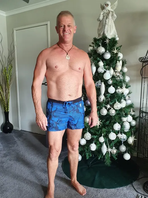 Customer photo from Andrew M. review of Striped Blue Camo - 3"