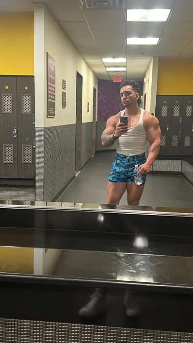 Customer photo from Brandon M. review of Blue Camo - 3"