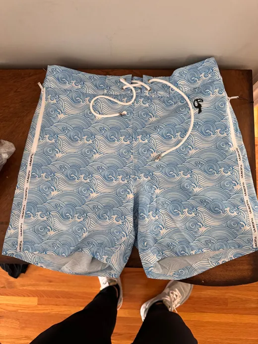 Customer photo from Steven S. review of Make Waves Blue - 5"