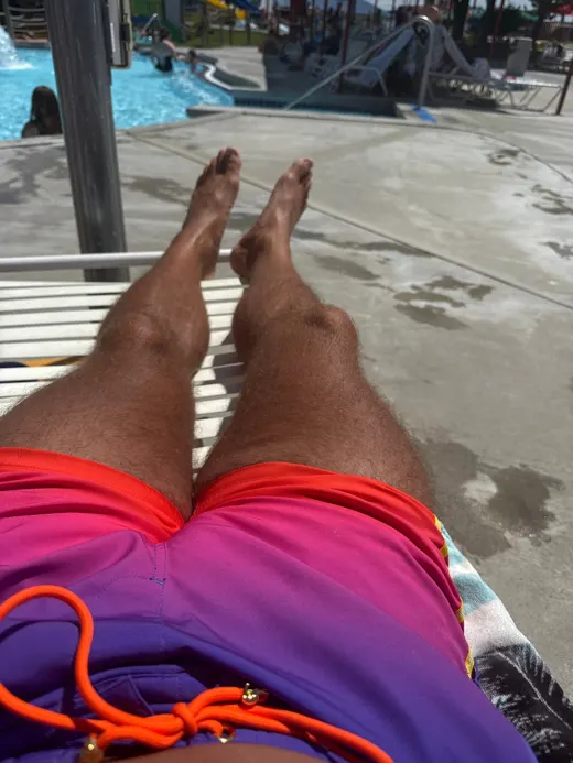 Customer photo from Gary D. wearing Faded Crimson v2 - 5"