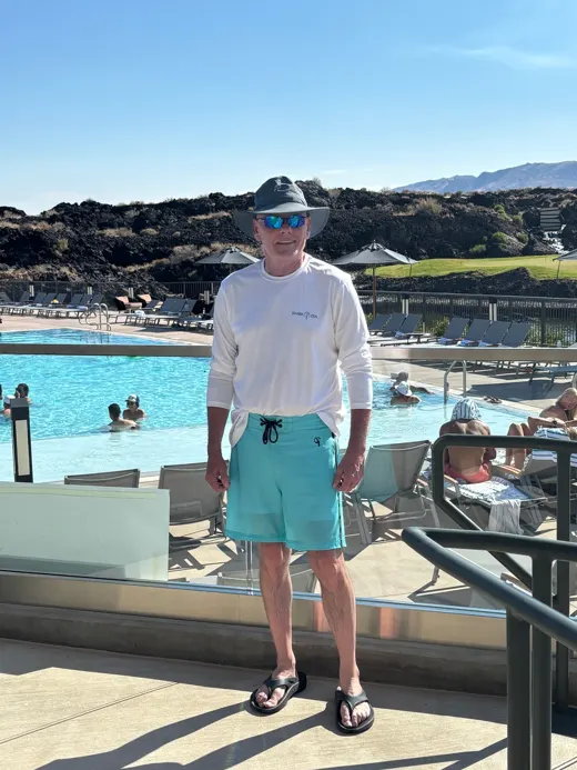 Customer photo from Mark D. review of Fluro Aqua - 7"