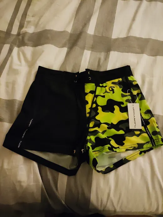 Customer photo from Moses R. review of Split Camo Hyper Yellow - 3"