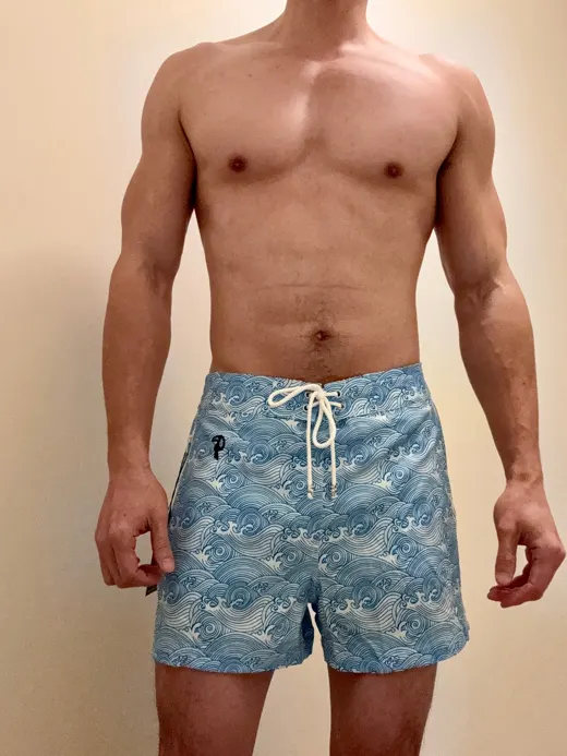 Customer photo from Chi C. review of Make Waves Blue - 5"