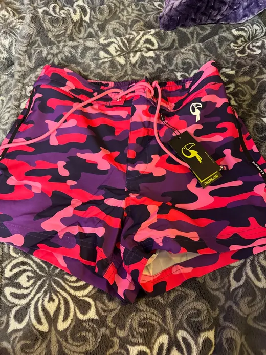 Customer photo from Marcie M. review of Pink Camo - 3"