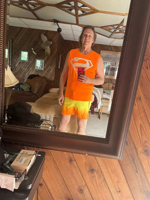 Customer photo from Joel D. review of Fluro Orange V2 - 5"