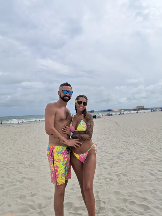Customer photo from Tyler G. wearing Wild Splatter Pink - 5"